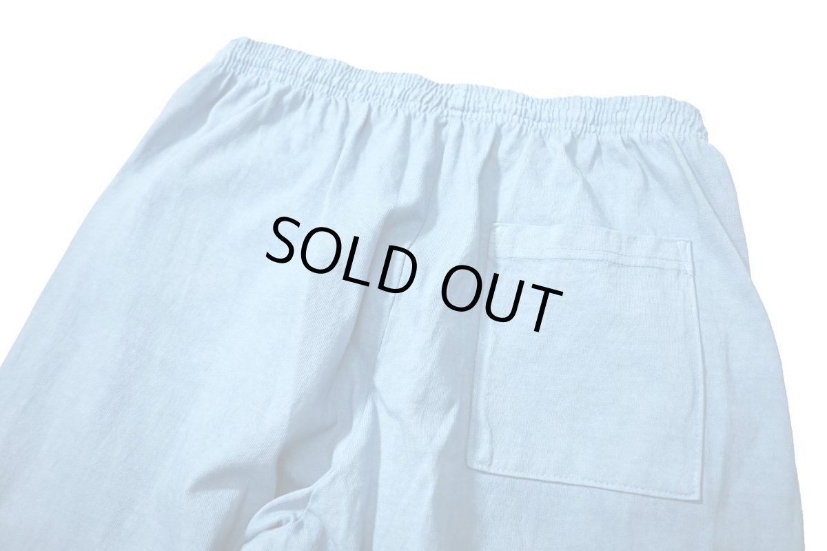 画像4: Los Angeles Apparel × ART MORIYA 8.5oz Wide Leg Jersey Pants Indigo Dye (4)