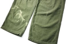 画像3: 60s Used Us Army OG-107 Utility Trouser (3)