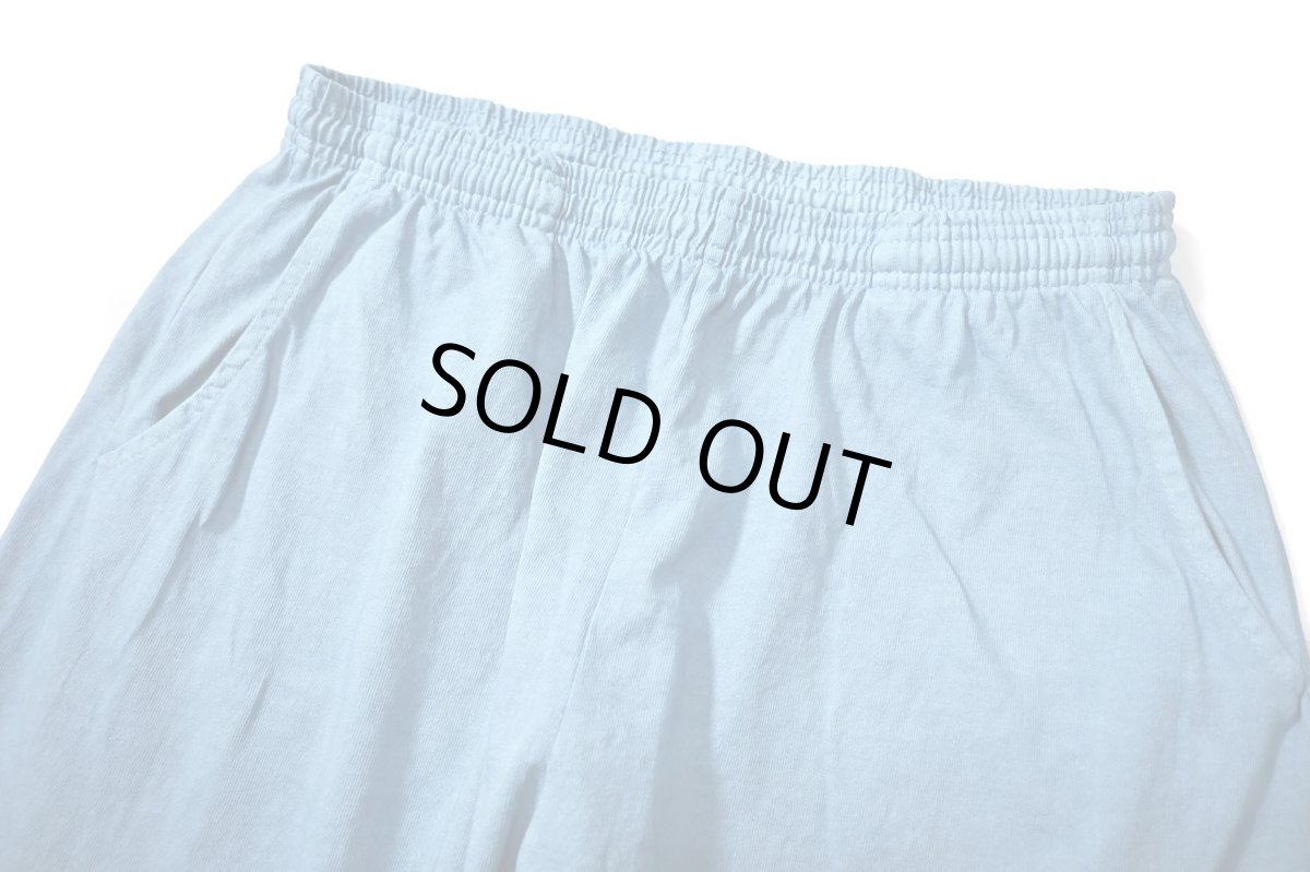 画像2: Los Angeles Apparel × ART MORIYA 8.5oz Wide Leg Jersey Pants Indigo Dye (2)