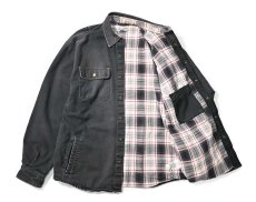 画像5: Used Carhartt Weathered Canvas Shirt Jacket (5)