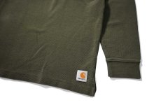画像3: Used Carhartt L/S Thermal Olive (3)