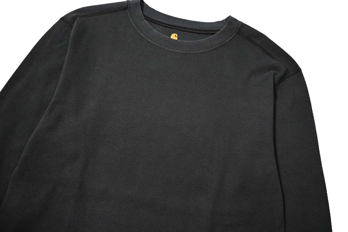 画像2: Used Carhartt L/S Thermal Black (2)