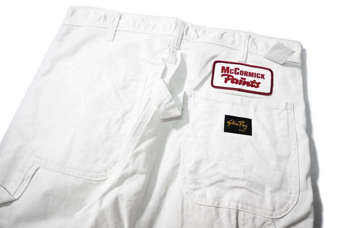 画像5: Deadstock Stan Ray × ART MORIYA Double Knee Painter Pants Indigo Dye made in USA (5)