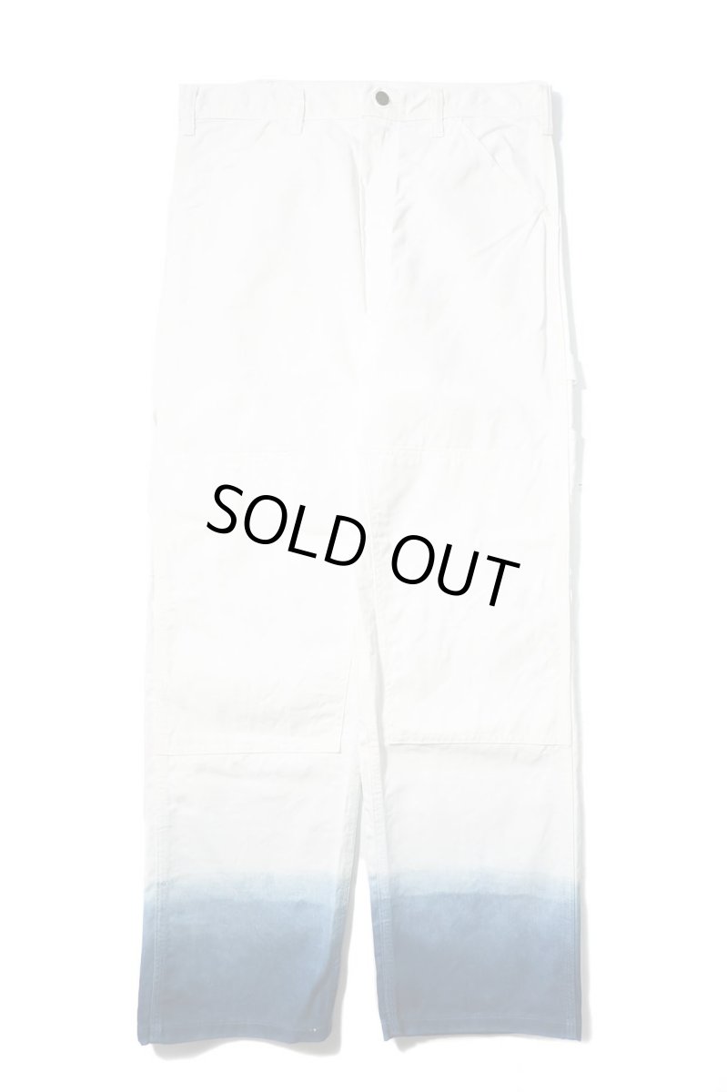 画像1: Deadstock Stan Ray × ART MORIYA Double Knee Painter Pants Indigo Dye made in USA (1)