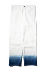 画像1: Deadstock Stan Ray × ART MORIYA Double Knee Painter Pants Indigo Dye made in USA (1)