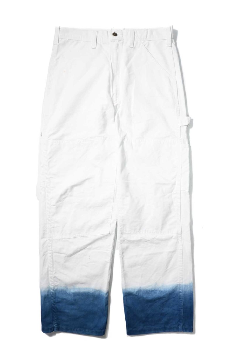 画像1: Deadstock Stan Ray × ART MORIYA Double Knee Painter Pants Indigo Dye made in USA (1)