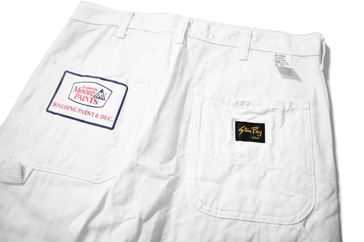 画像4: Deadstock Stan Ray × ART MORIYA Painter Pants Indigo Dye made in USA (4)