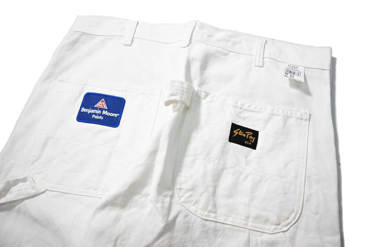 画像5: Deadstock Stan Ray × ART MORIYA Double Knee Painter Pants Indigo Dye made in USA (5)