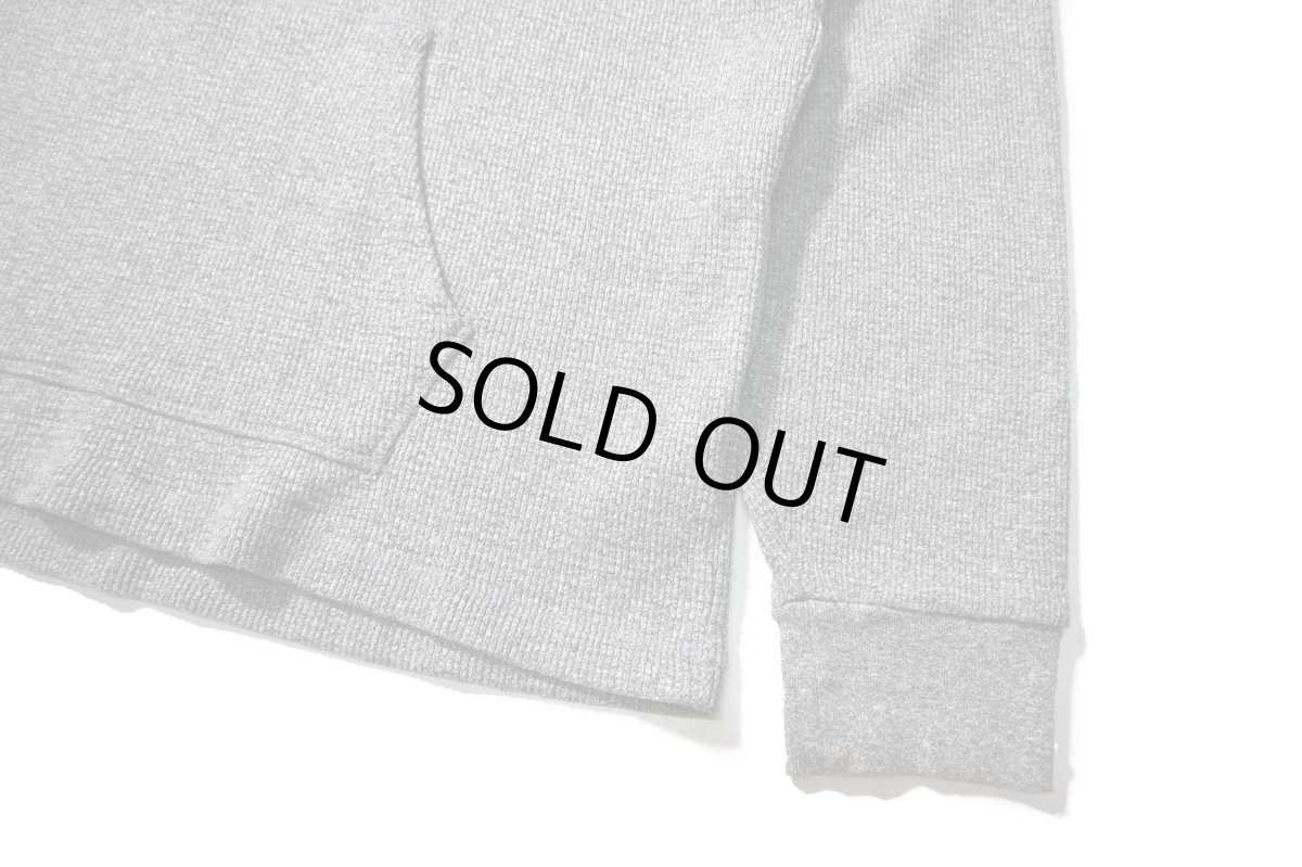 画像3: Used Polo Ralph Lauren L/S Thermal Hoodie Grey (3)