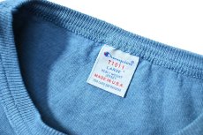 画像3: Deadstock Champion × ART MORIYA T1011 Heavy Weight S/S Blank T-Shirt Indigo Dye (3)