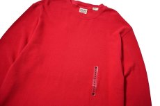 画像2: Deadstock Timberland L/S Thermal Red (2)