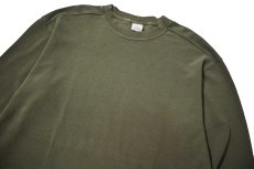 画像2: Used Carhartt L/S Thermal Olive (2)