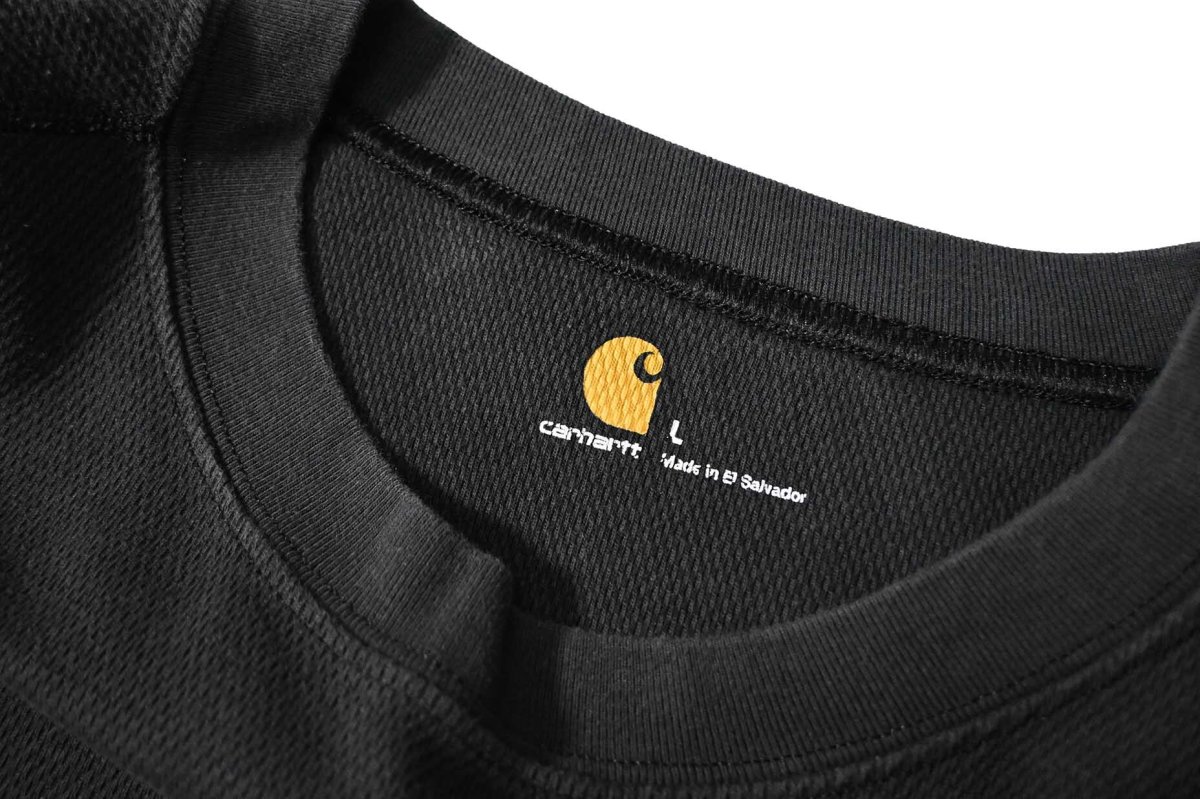 画像4: Used Carhartt L/S Thermal Black (4)