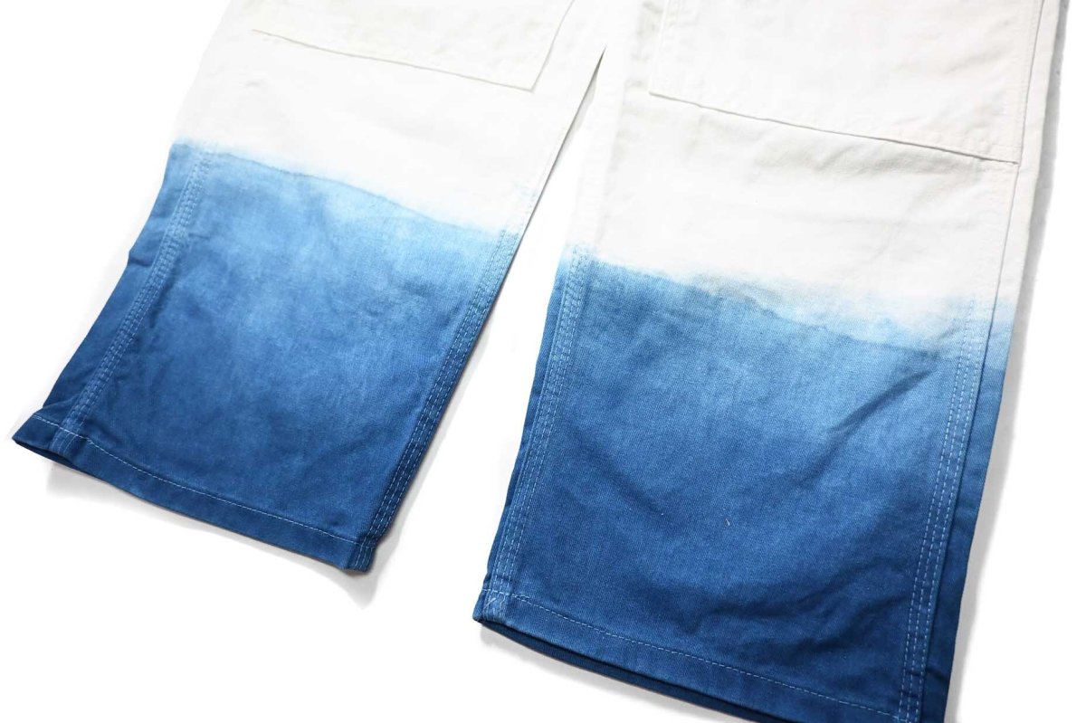 画像3: Deadstock Stan Ray × ART MORIYA Double Knee Painter Pants Indigo Dye made in USA (3)