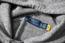 画像4: Used Polo Ralph Lauren L/S Thermal Hoodie Grey (4)