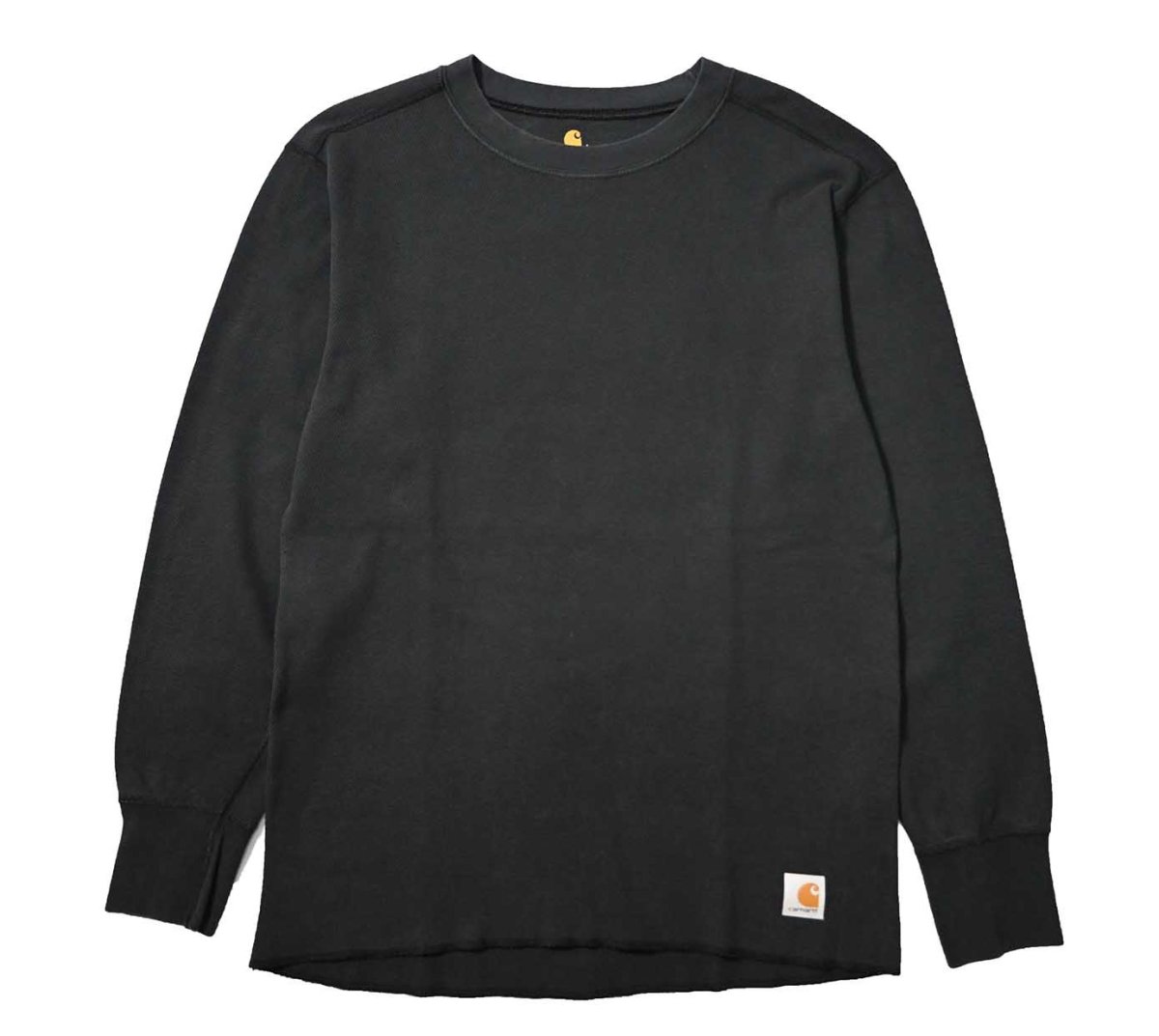 画像1: Used Carhartt L/S Thermal Black (1)