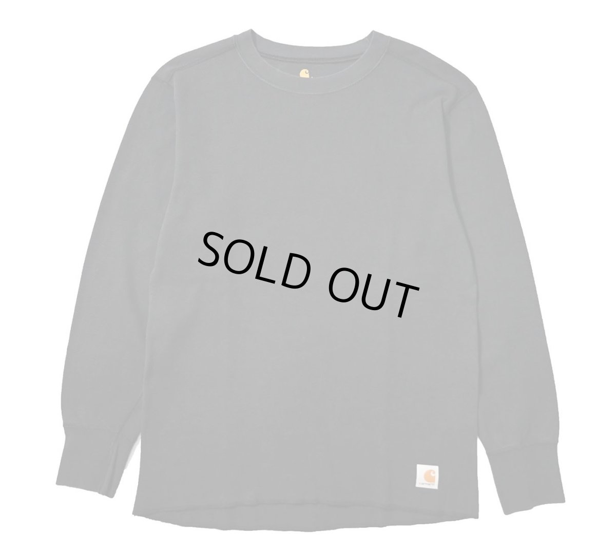 画像1: Used Carhartt L/S Thermal Black (1)