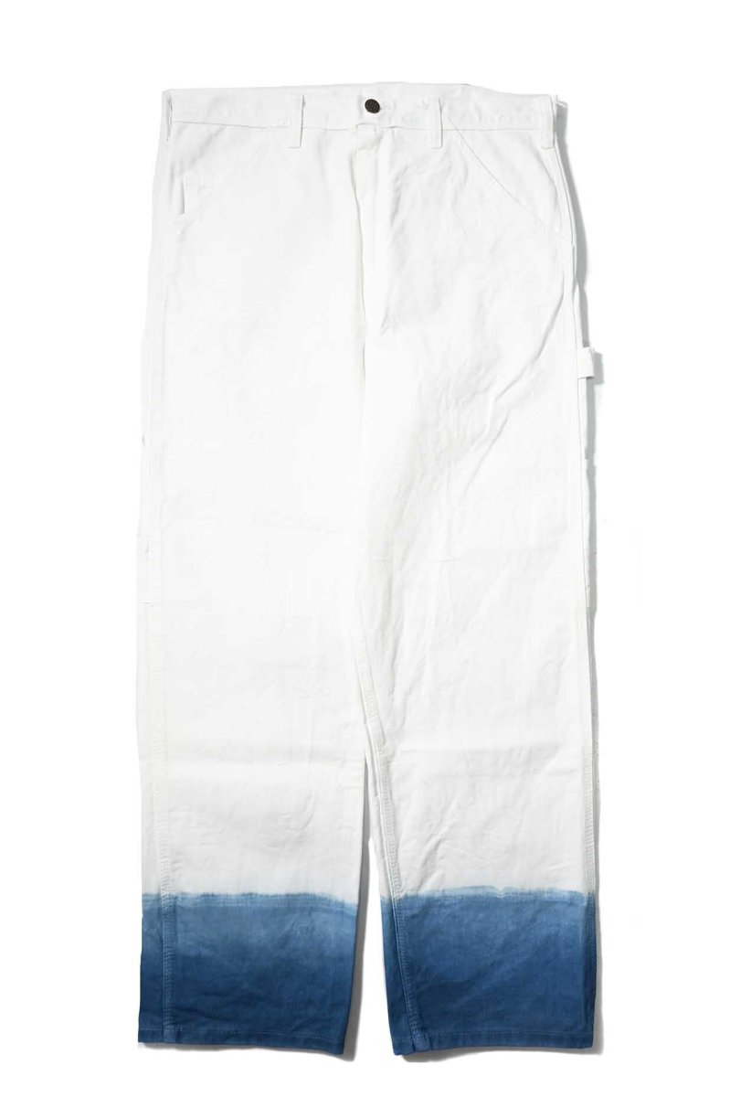 画像1: Deadstock Stan Ray × ART MORIYA Painter Pants Indigo Dye made in USA (1)