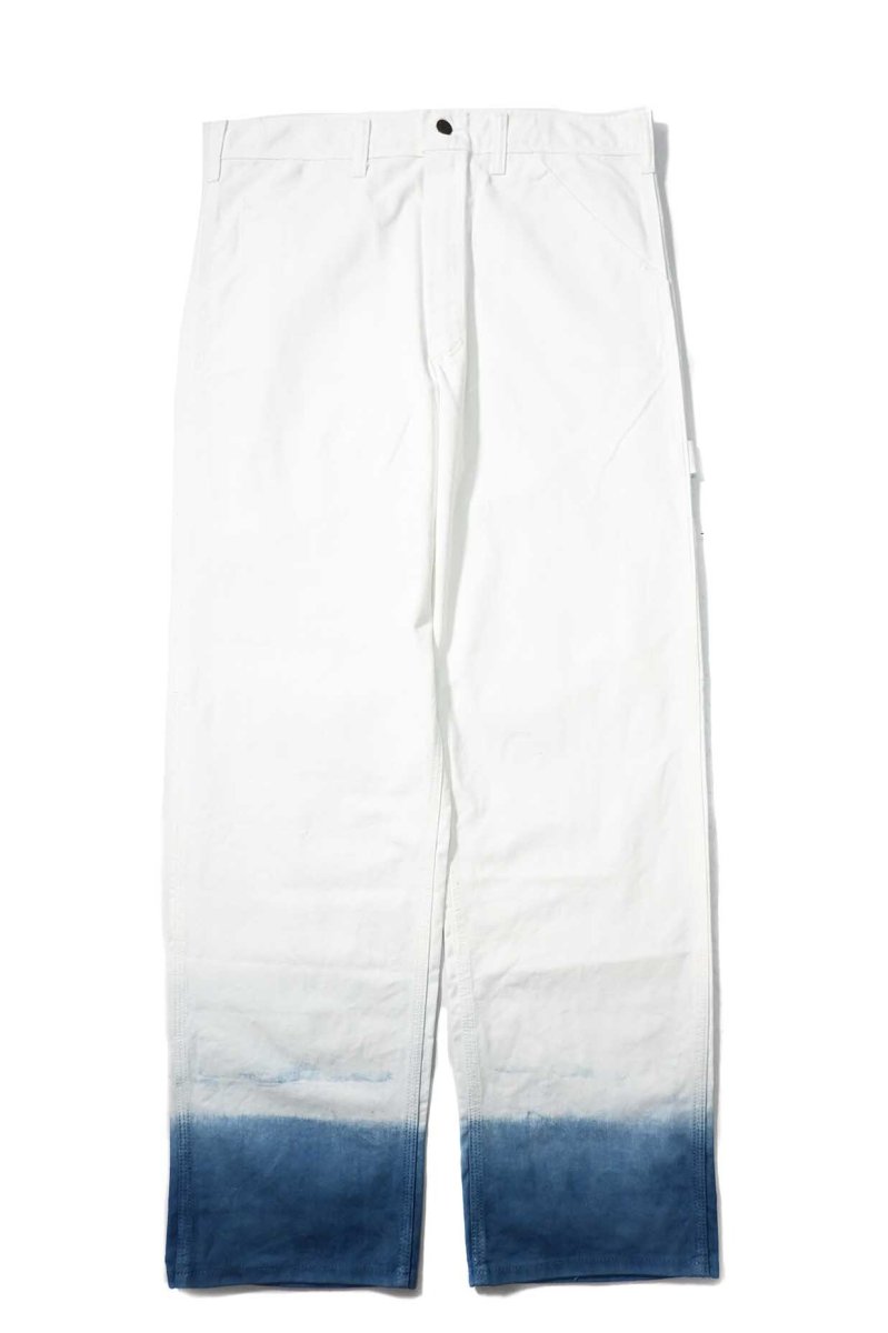 画像1: Deadstock Stan Ray × ART MORIYA Painter Pants Indigo Dye made in USA (1)