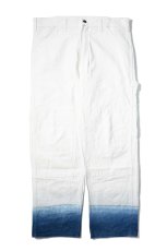 画像1: Deadstock Stan Ray × ART MORIYA Double Knee Painter Pants Indigo Dye made in USA (1)