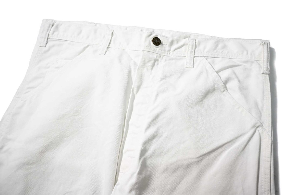 画像2: Deadstock Stan Ray × ART MORIYA Double Knee Painter Pants Indigo Dye made in USA (2)