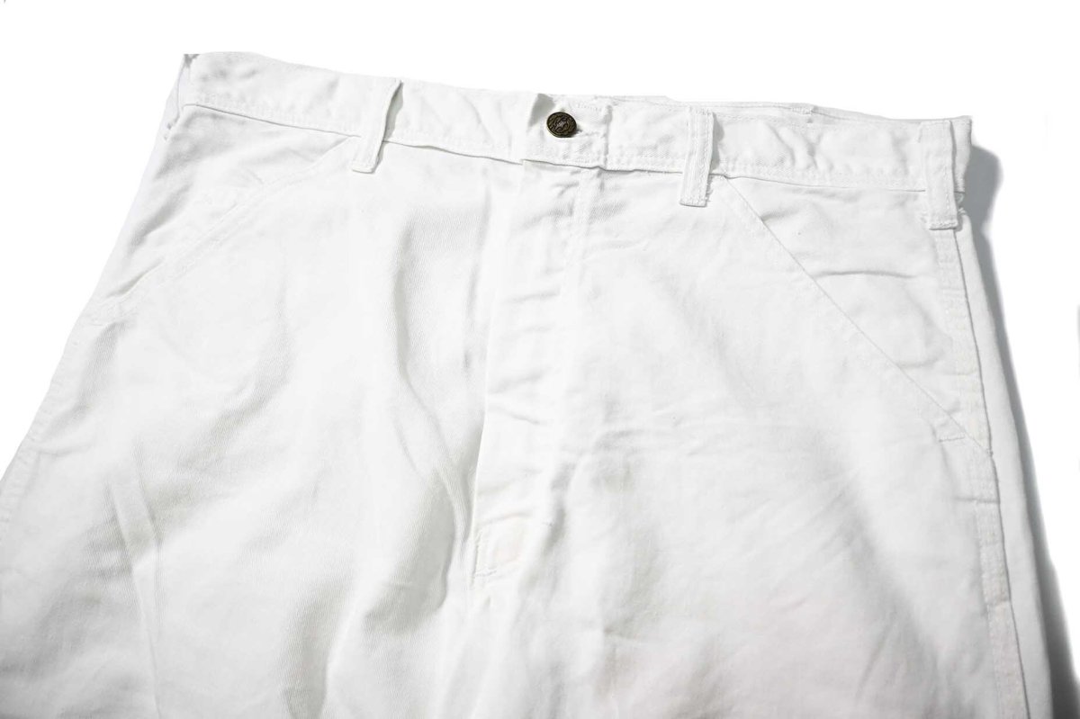 画像2: Deadstock Stan Ray × ART MORIYA Double Knee Painter Pants Indigo Dye made in USA (2)