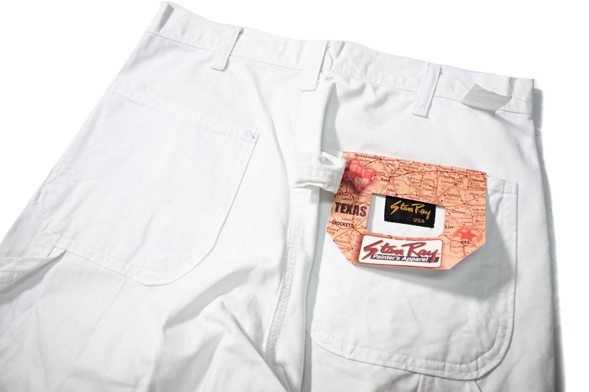 画像5: Deadstock Stan Ray × ART MORIYA Double Knee Painter Pants Indigo Dye made in USA (5)