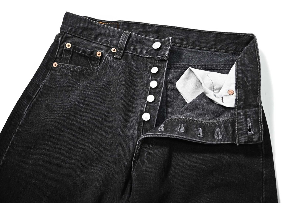 画像6: 99' Used Levi's 501 Denim Pants Black made in USA リーバイス (6)