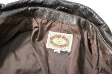 画像6: 80s Used Banana Republic Type A-2 Leather Flight Jacket (6)