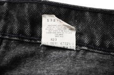 画像8: 95' Used Levi's 505 Denim Pants Black made in USA リーバイス (8)