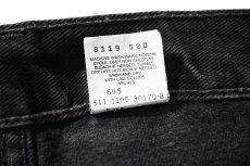画像8: 00' Used Levi's 505 Denim Pants Black made in USA リーバイス (8)