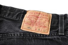 画像5: 00' Used Levi's 501 Denim Pants Black made in USA リーバイス (5)