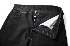 画像8: Used Levi's 501 Denim Pants Black リーバイス (8)