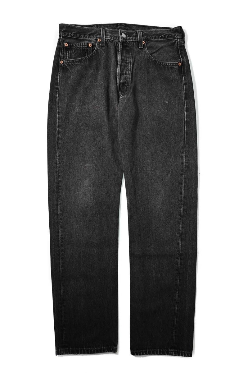 画像1: 95' Used Levi's 501 Denim Pants Black made in USA リーバイス (1)