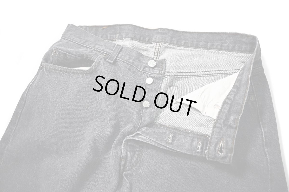 画像6: 85' Used Levi's 501 Denim Pants Black made in USA リーバイス 先染め (6)
