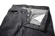 画像6: 85' Used Levi's 501 Denim Pants Black made in USA リーバイス 先染め (6)