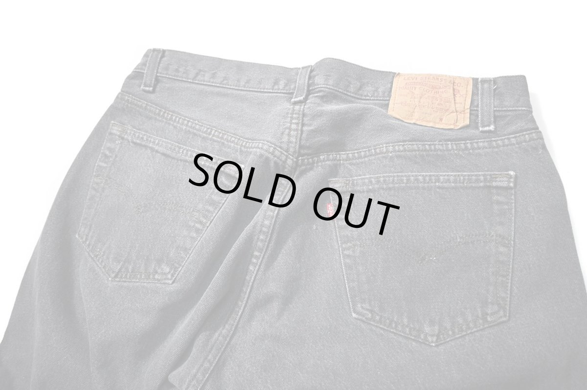 画像4: 85' Used Levi's 501 Denim Pants Black made in USA リーバイス 先染め (4)