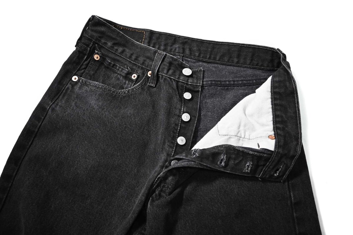 画像6: 98' Used Levi's 501 Denim Pants Black made in USA リーバイス (6)