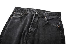 画像2: 00' Used Levi's 501 Denim Pants Black made in USA リーバイス (2)
