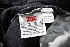 画像7: 99' Used Levi's 501 Denim Pants Black made in USA リーバイス (7)