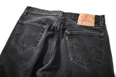 画像4: 00' Used Levi's 501 Denim Pants Black made in USA リーバイス (4)