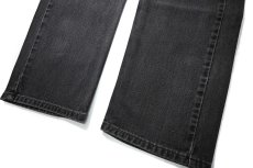 画像3: 01' Used Levi's 505 Denim Pants Black リーバイス (3)