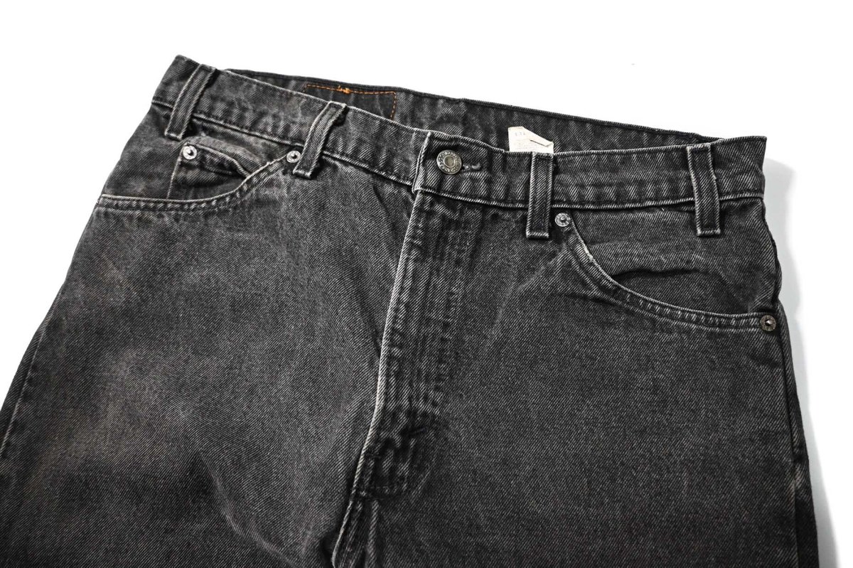 画像2: 95' Used Levi's 505 Denim Pants Black made in USA リーバイス (2)