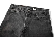 画像2: 95' Used Levi's 505 Denim Pants Black made in USA リーバイス (2)