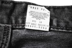 画像8: 01' Used Levi's 505 Denim Pants Black リーバイス (8)