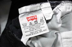 画像7: 98' Used Levi's 501 Denim Pants Black made in USA リーバイス (7)