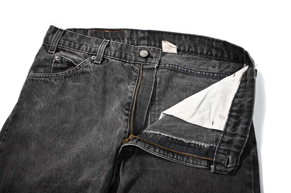画像6: 95' Used Levi's 505 Denim Pants Black made in USA リーバイス (6)