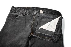 画像6: 95' Used Levi's 505 Denim Pants Black made in USA リーバイス (6)