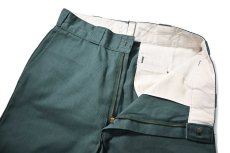 画像5: 90s Used Dickies 874 Work Pants Cut Off Lincoln Green made in USA (5)