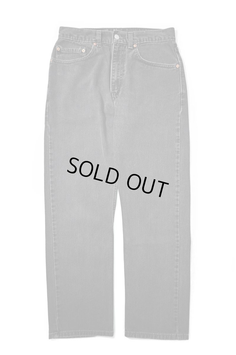 画像1: 01' Used Levi's 505 Denim Pants Black リーバイス (1)